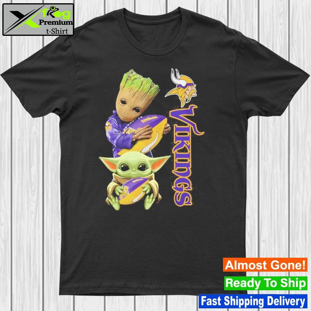 Baby Yoda And Baby Groot Hug Cincinnati Bengals Shirt