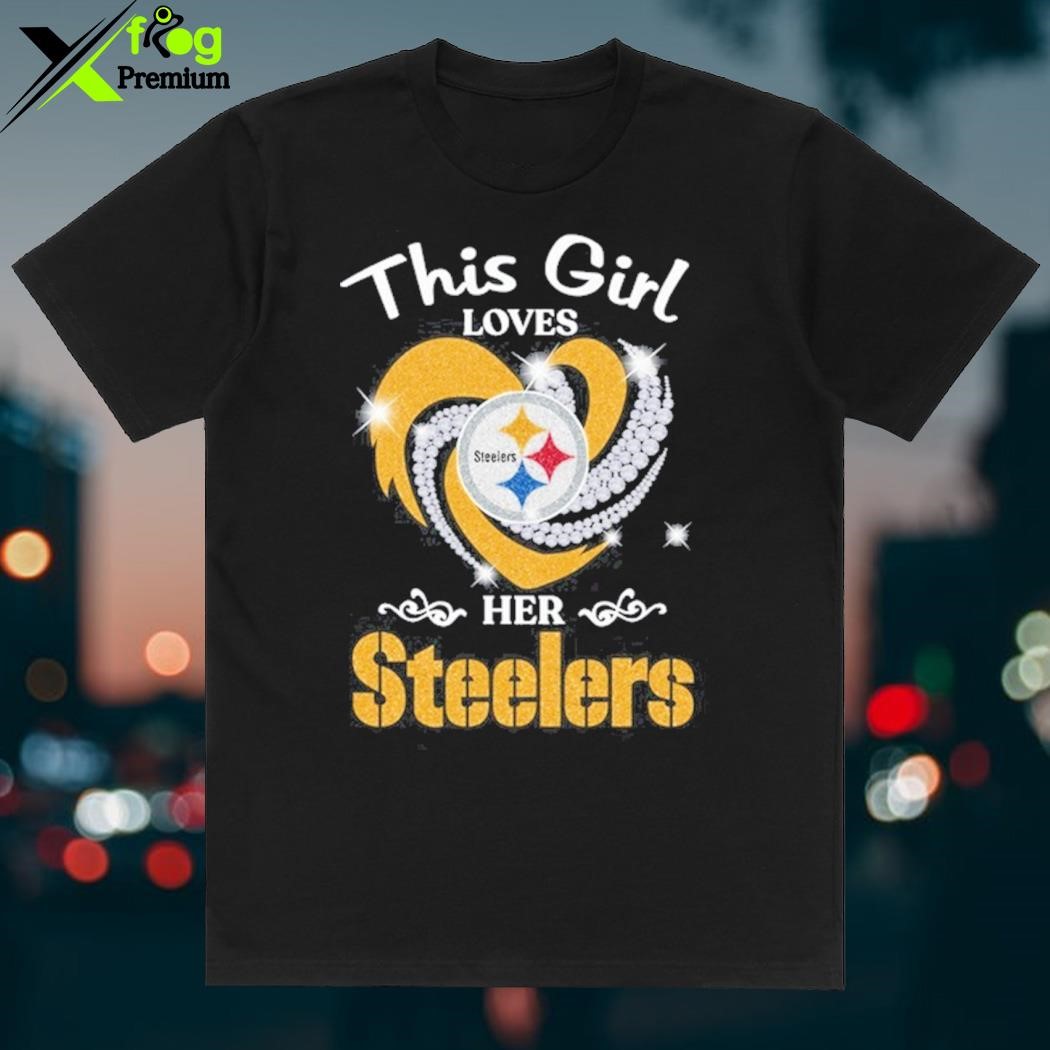 Official Steeler Nation This Girl Loves Her Shirt, hoodie, sweater