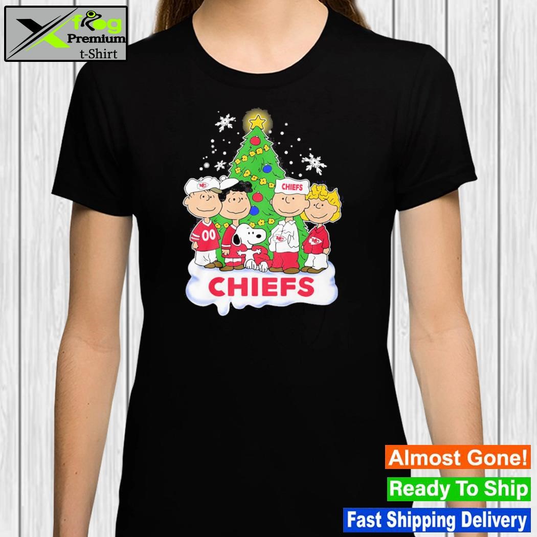 Premium Snoopy The Peanuts Kansas City Chiefs Christmas Shirt - T