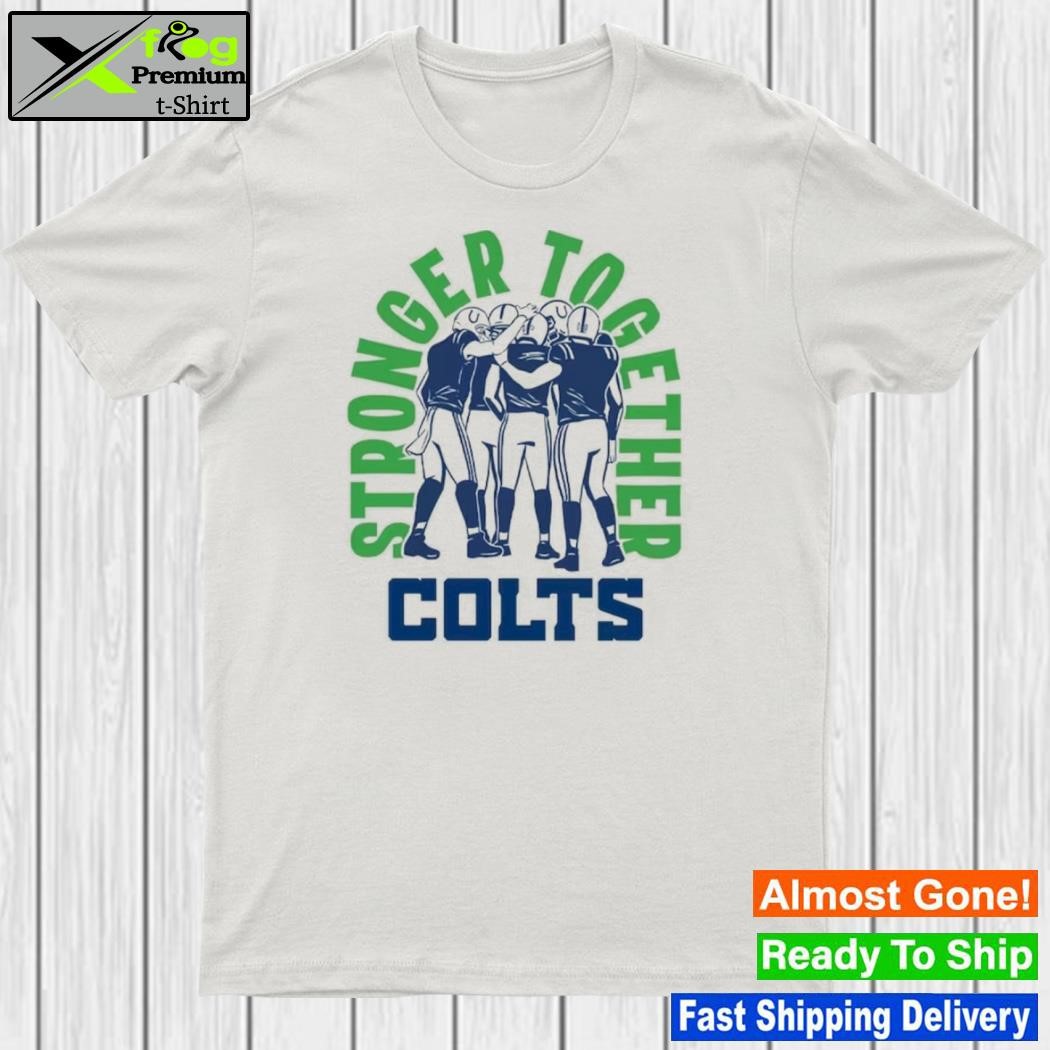 Official Homefield Cream Indianapolis Colts Kicking The Stigma T-Shirt