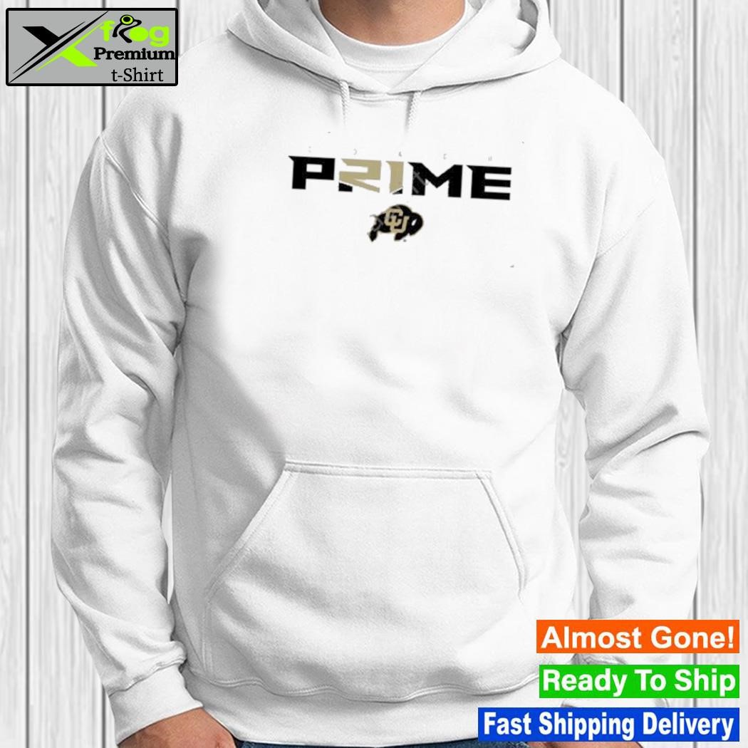 Men's Deion Sanders White Colorado Buffaloes Coach Prime Pullover Hoodie