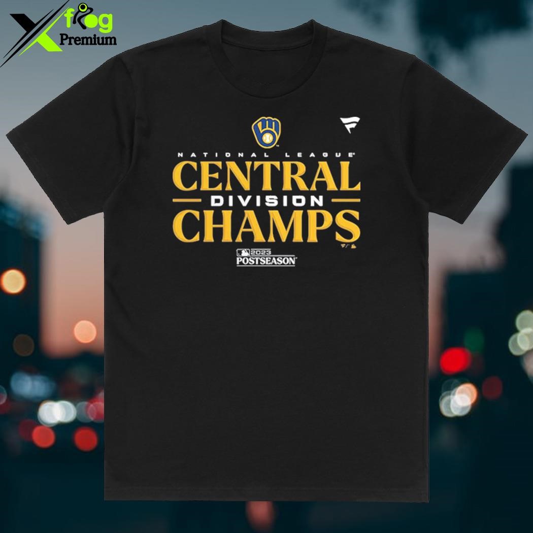 Official Milwaukee Brewers Nike 2023 NL Central Division Champions T-Shirt, Sweater, Hoodie, And Long Sleeved, Ladies, Tank Top