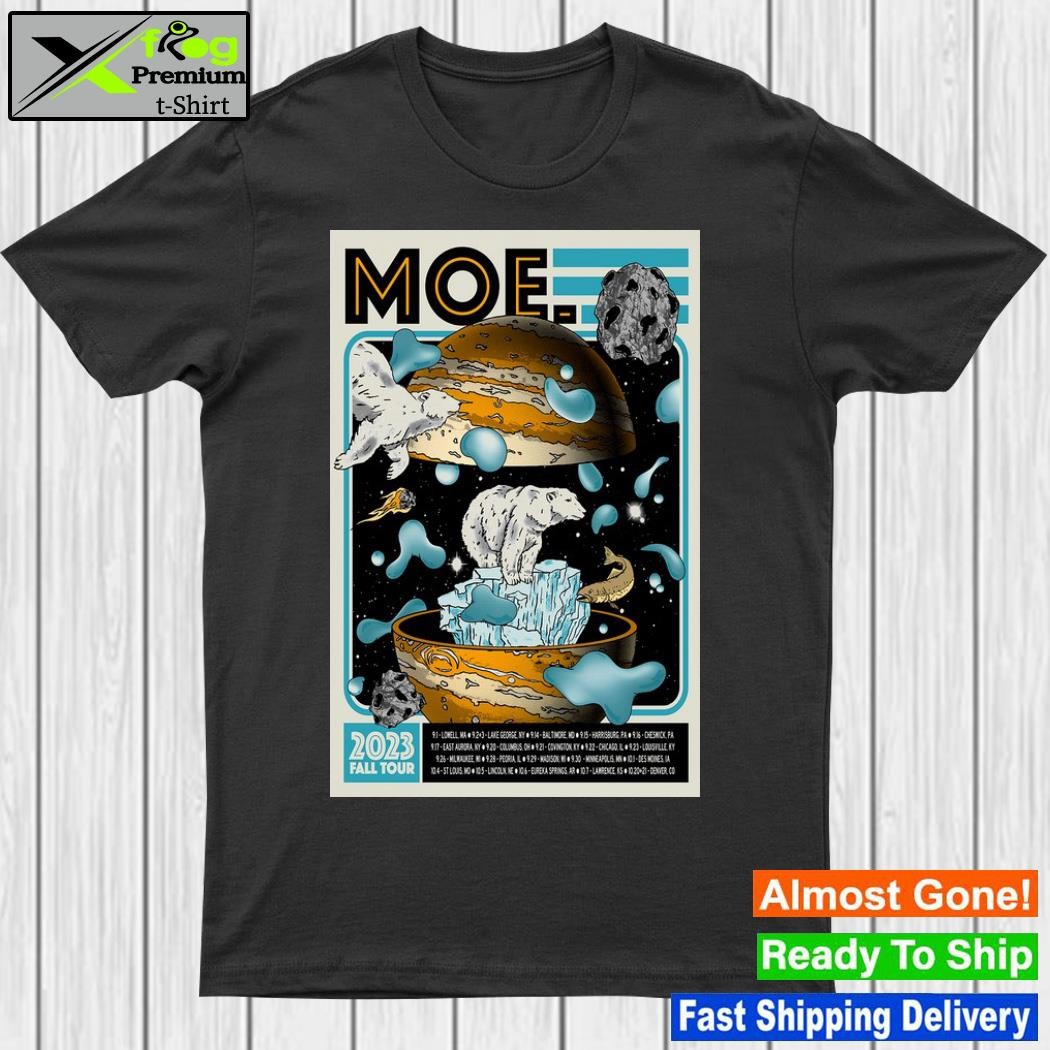 Official moe world tour 2023 shirt