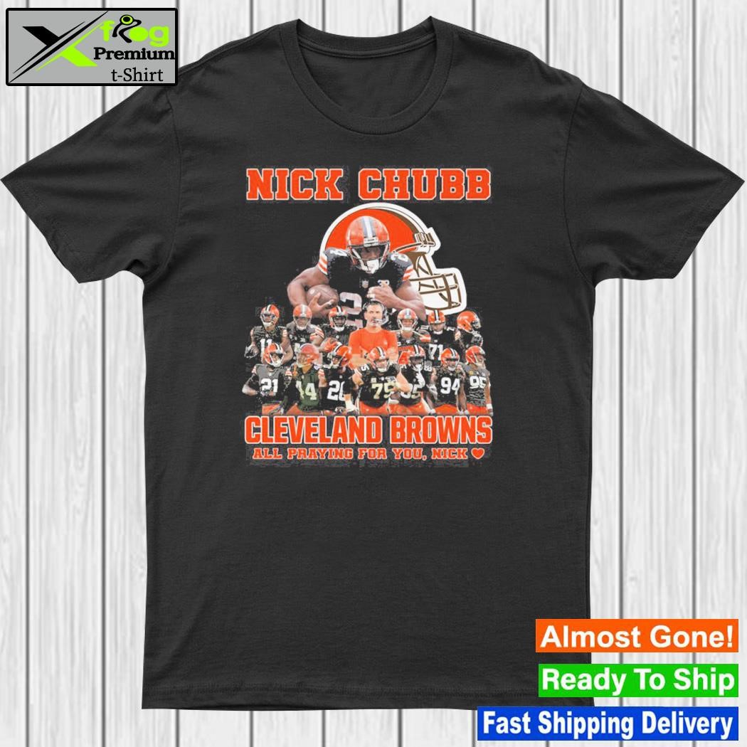 Product the Cleveland Browns Nick Chubb Poster shirt, hoodie, sweater, long  sleeve and tank top