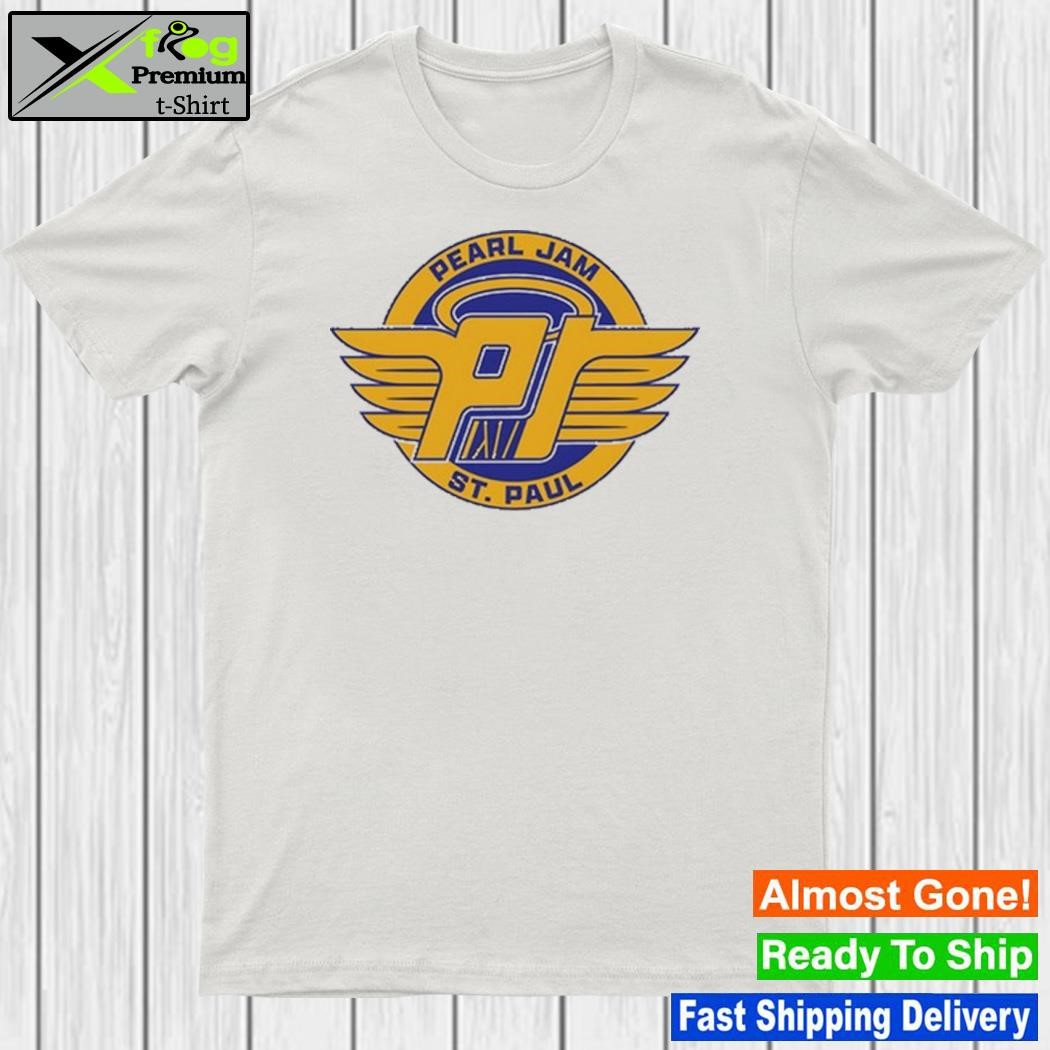 Official pearl Jam St. Paul Flying Shirt