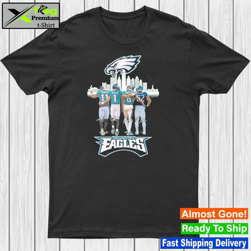 Official bOSS x Philadelphia Eagles x NFL Black Touchback Est 1933 Shirt,  hoodie, sweater, long sleeve and tank top