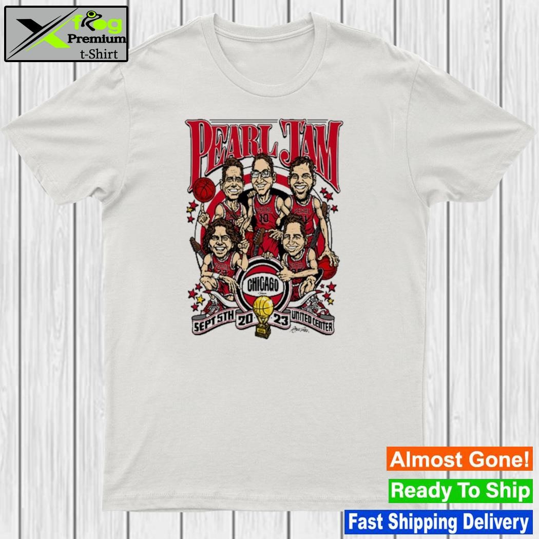 Pearl Jam September 5 Chicago Event Shirt