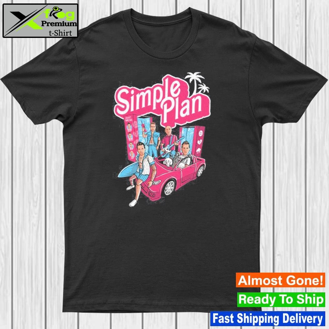 Simple Plan Dolls And Car Shirt