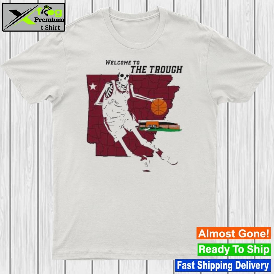Skeleton welcome to the trough basketball 2023 shirt