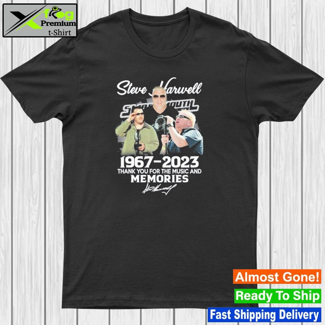 Steve harwell smash mouth 1967 – 2023 thank you for the music and memories shirt