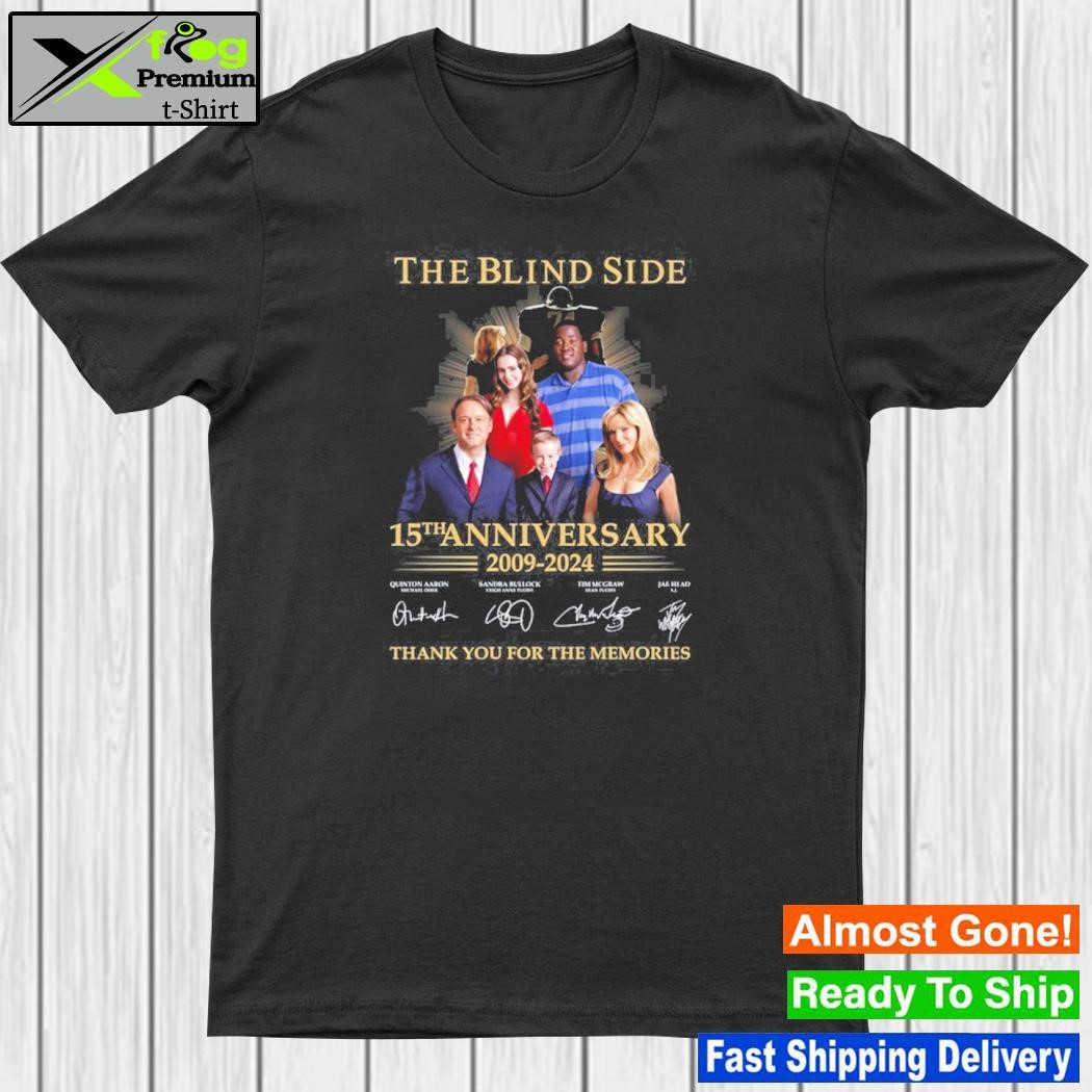 The Blind Side 15th Anniversary 2009 – 2024 Thank You For The Memories shirt