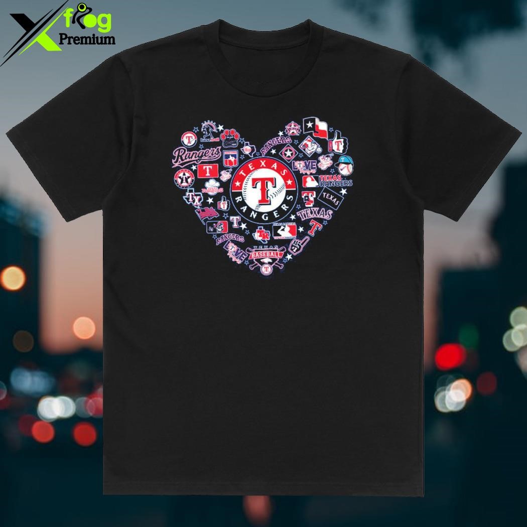 Official Love Texas rangers team shirt - CraftedstylesCotton