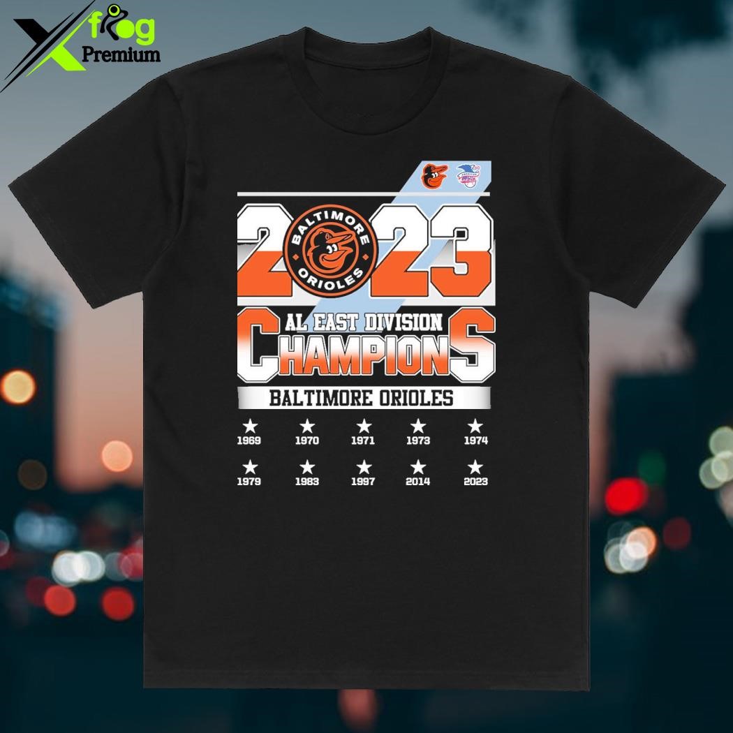 2023 AL East Division Champions Baltimore Orioles Shirt - Limotees