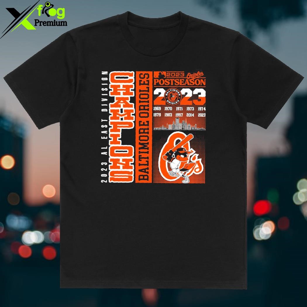 Baltimore Orioles AL East Division Champions 2023 Postseason Shirt, hoodie,  sweater, long sleeve and tank top