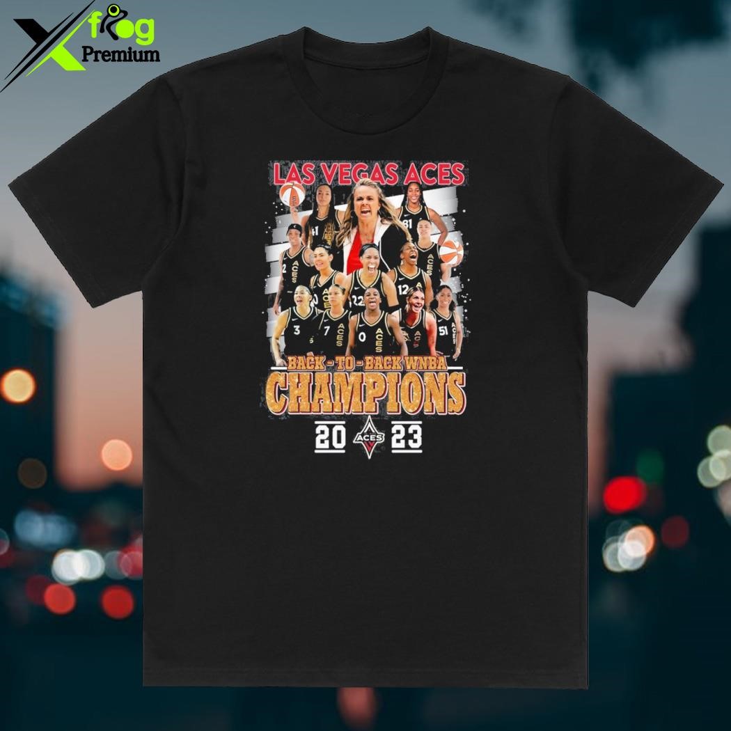Las Vegas Aces Back To Back WNBA Champions 2023 T Shirt - Growkoc