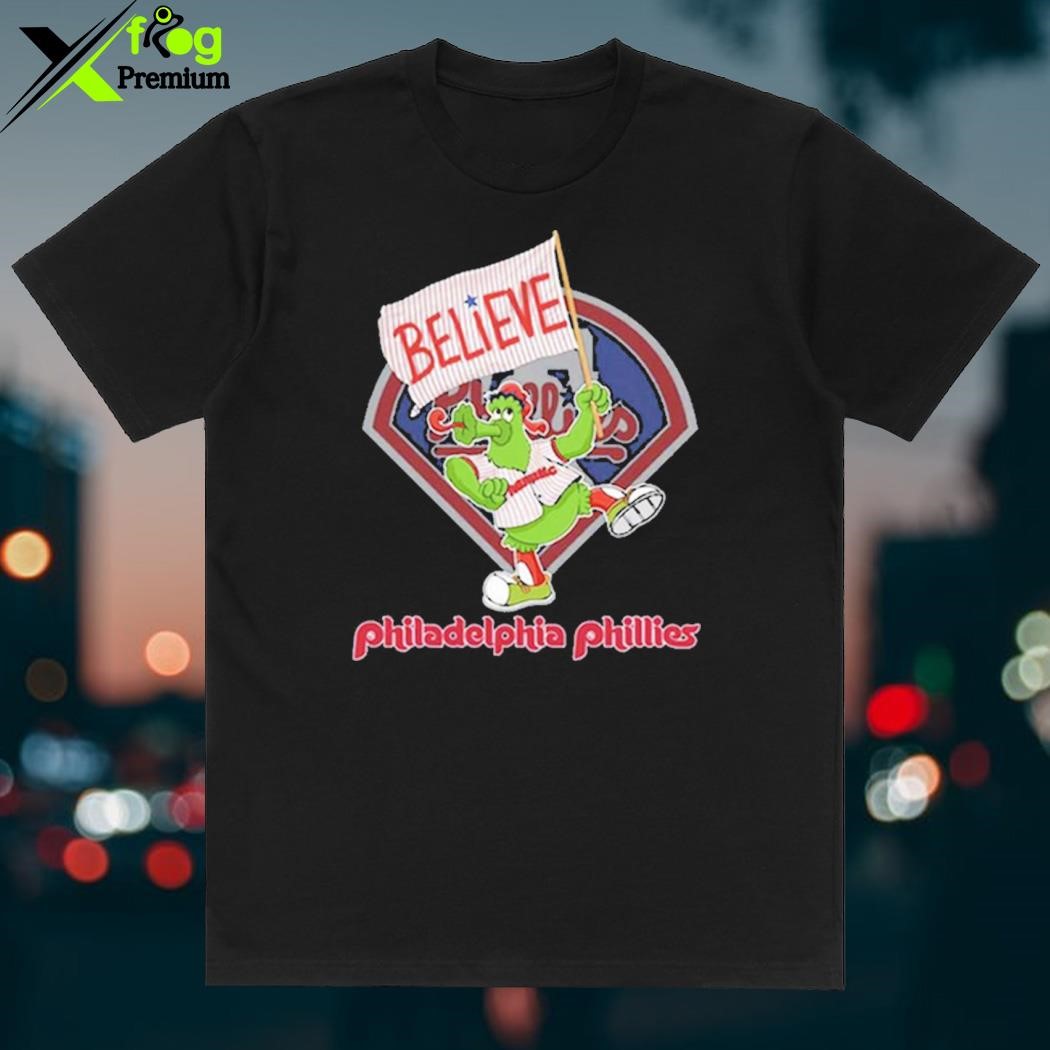 Official Phillie phanatic believe philadelphia phillies 2023 shirt -  CraftedstylesCotton