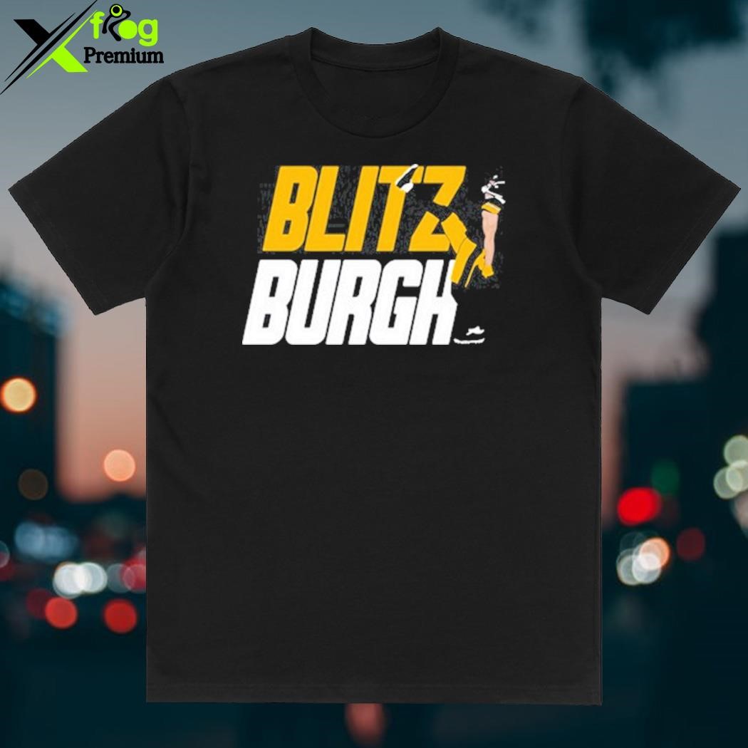 Official aj Burnett Wearing Blitz Burgh T Shirt, hoodie, sweater