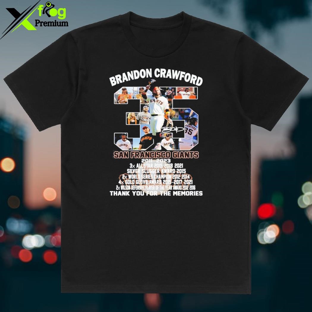 Brandon Crawford 35 San Francisco Giants 2023 shirt, hoodie