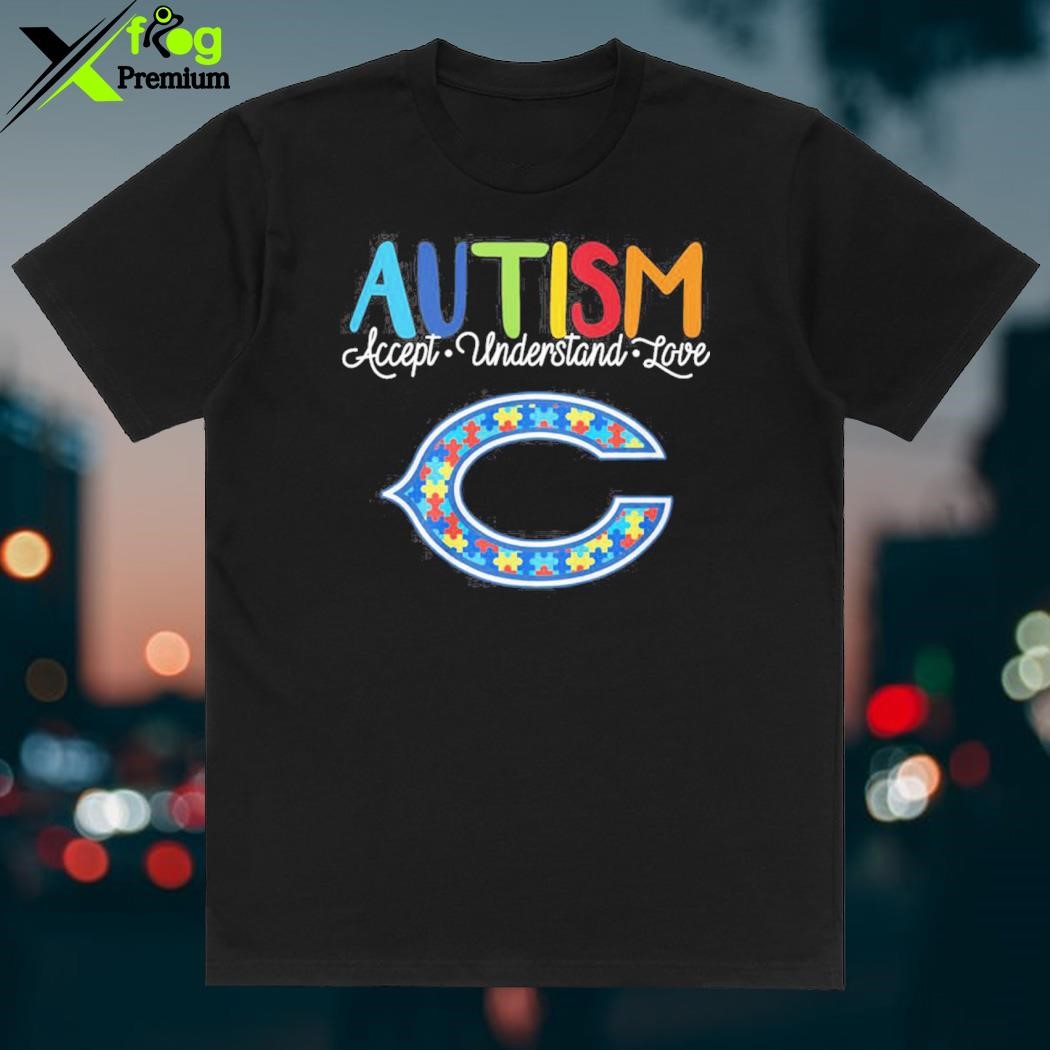 Chicago Bears accept adapt advocate autism awareness 2023 shirt, hoodie,  sweater, long sleeve and tank top