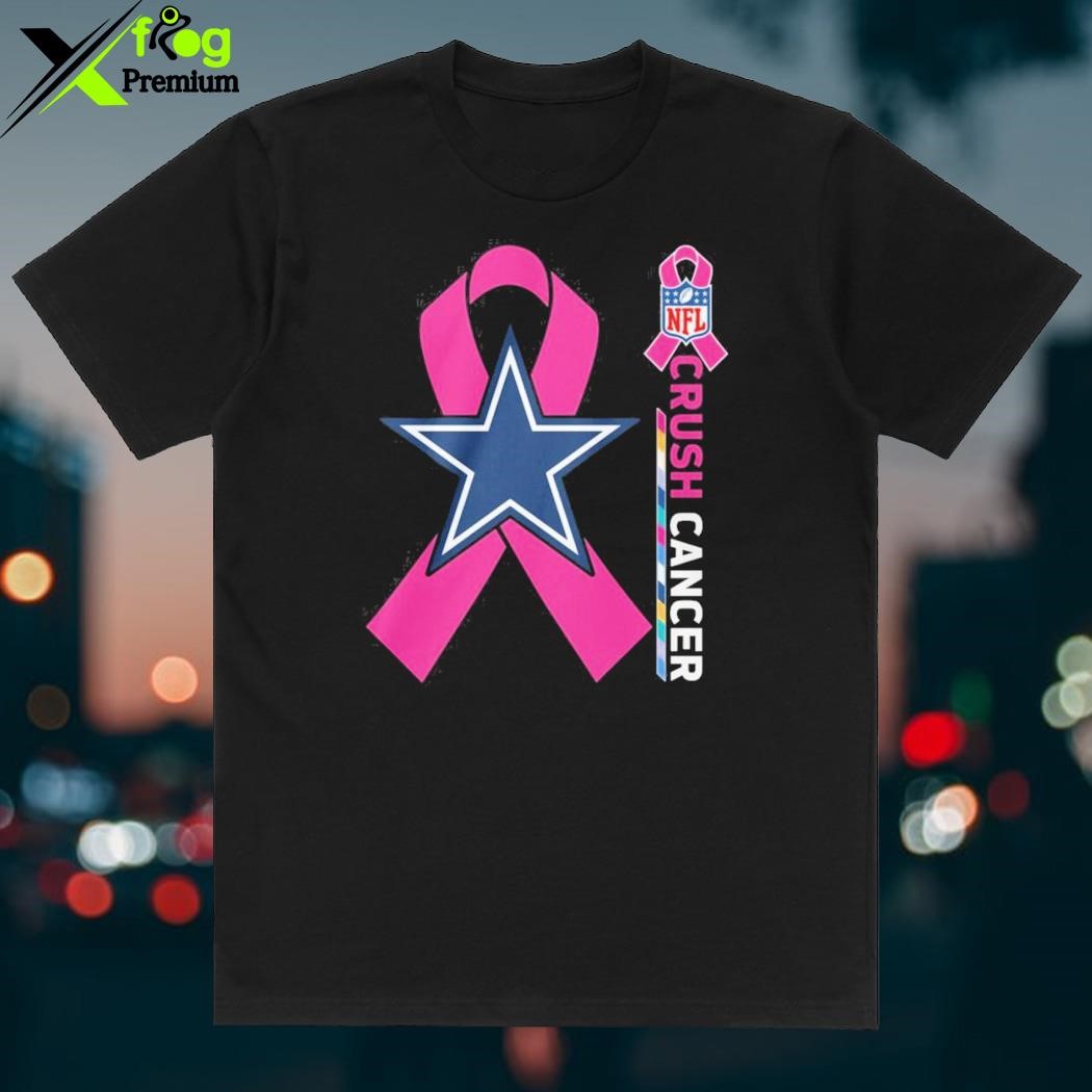 Dallas Cowboys NFL Crush Cancer shirt, hoodie, sweater, long sleeve and  tank top