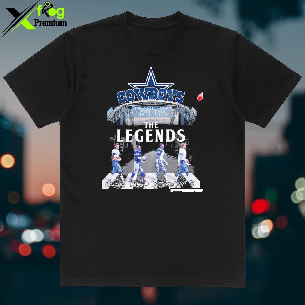 Dallas Cowboys Legend Signatures Shirt, hoodie, sweater, long