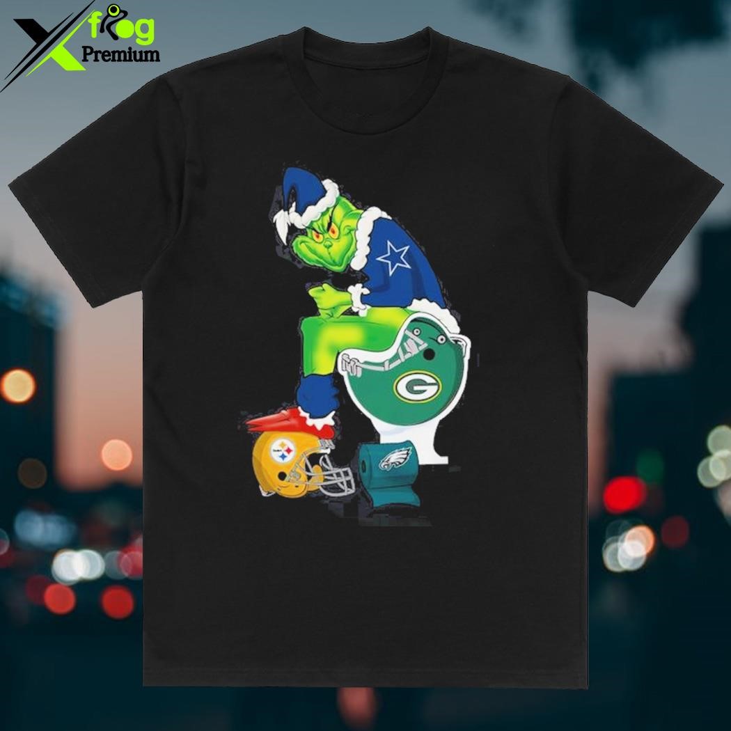 Official The Grinch Washington Commanders Dallas Cowboys Philadelphia Eagles  Shirt, hoodie, sweater, long sleeve and tank top