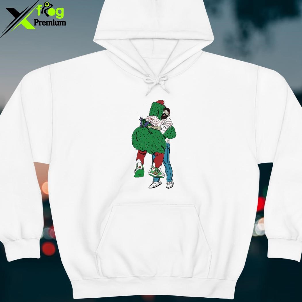 Jason Kelce Phanatic hug Dog Hoodie