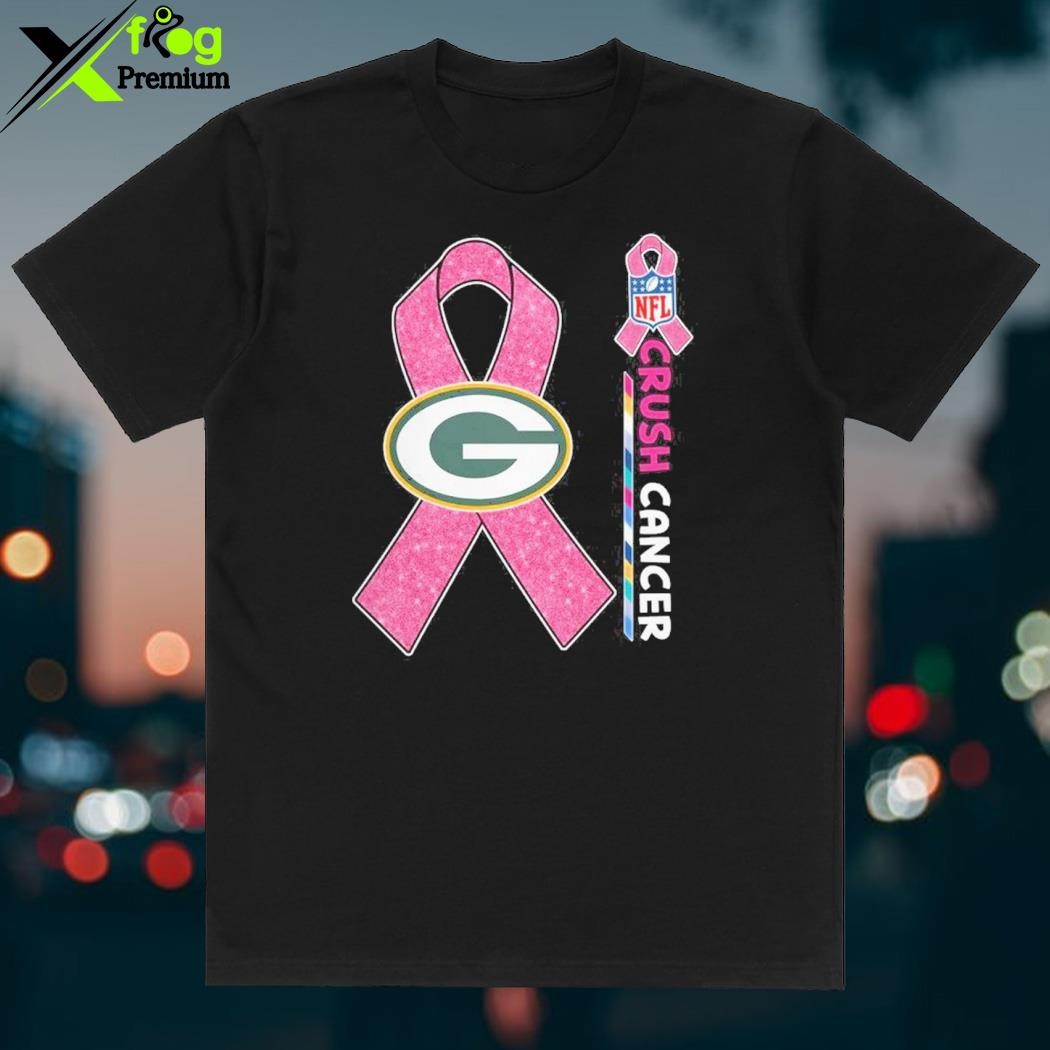 Crush Cancer Green Bay Packers NFL Shirt Cancer Support Women Men Shirt -  Best Seller Shirts Design In Usa