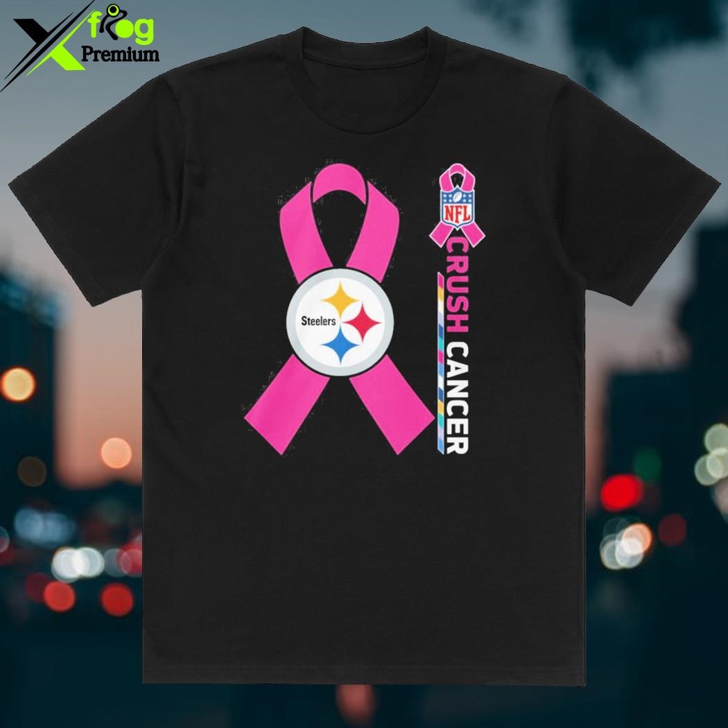 NFL Crush Cancer Pittsburgh Steelers Shirt, hoodie, sweater, long