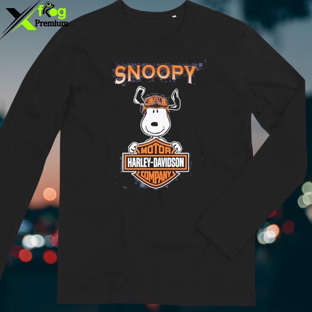 snoopy harley davidson shirt