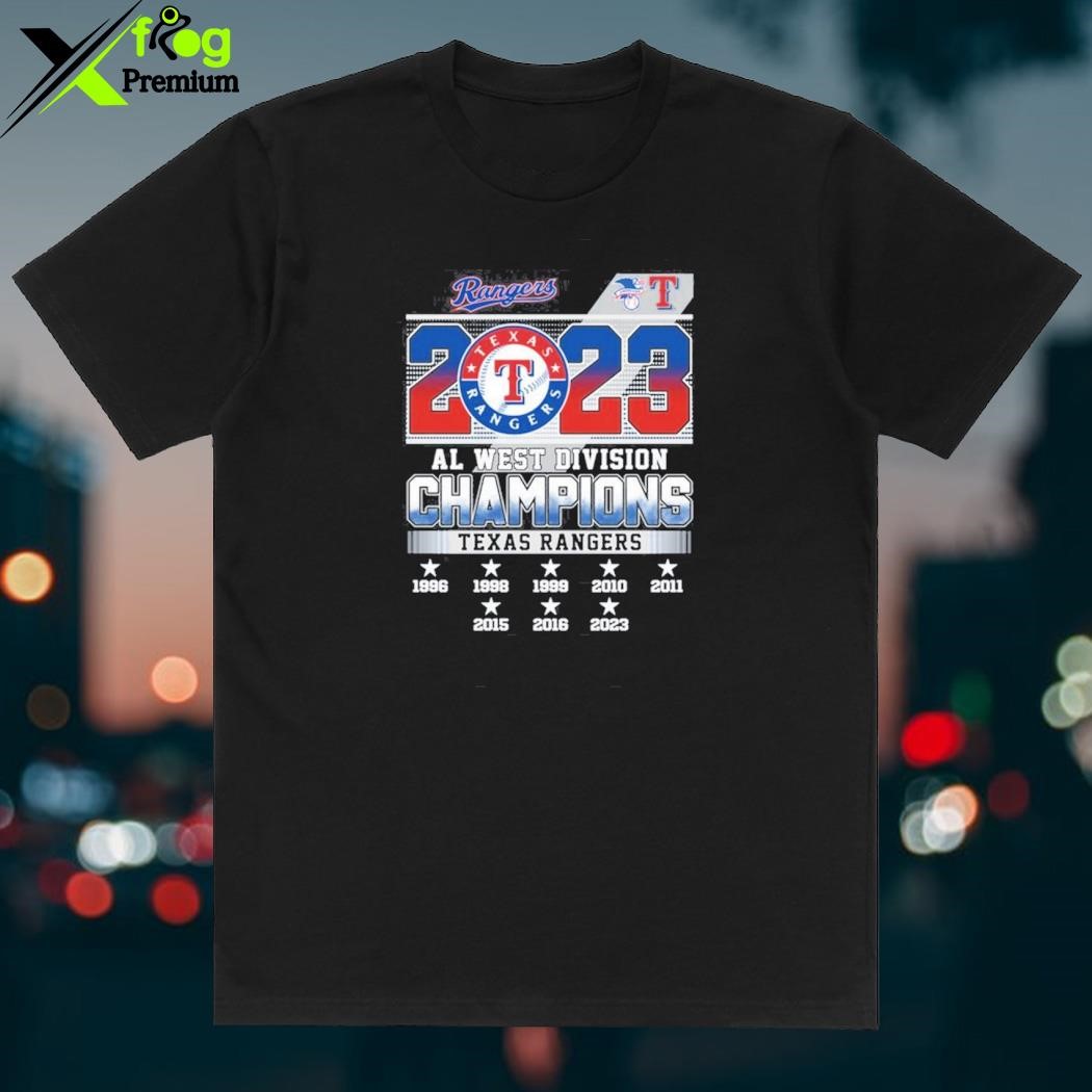 Official Texas rangers al west champs 2023 shirt, hoodie, sweater