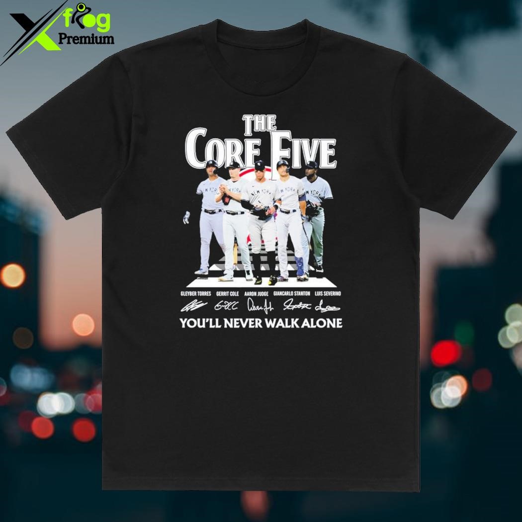 Official you'll Never Walk Alone New York Yankees The Core Five