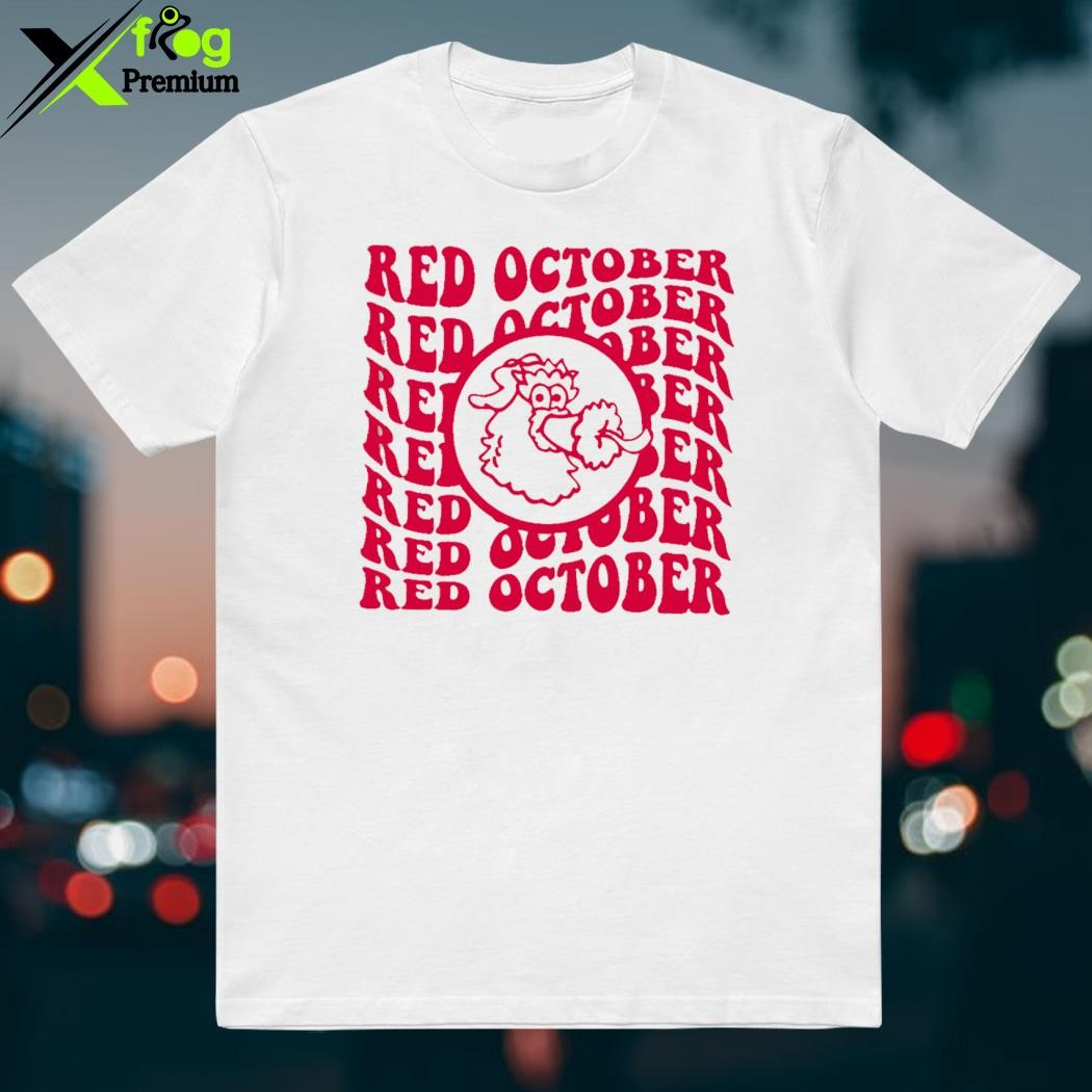 Red October Philadelphia Phillies Baseball Shirt - Teeholly