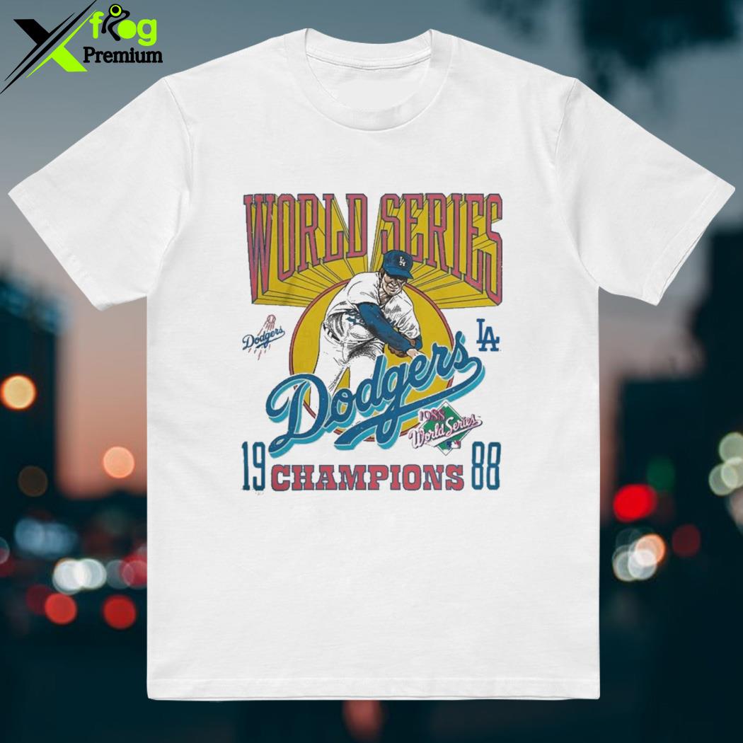 Mitchell And Ness Los Angeles Dodgers World Series Champs shirt