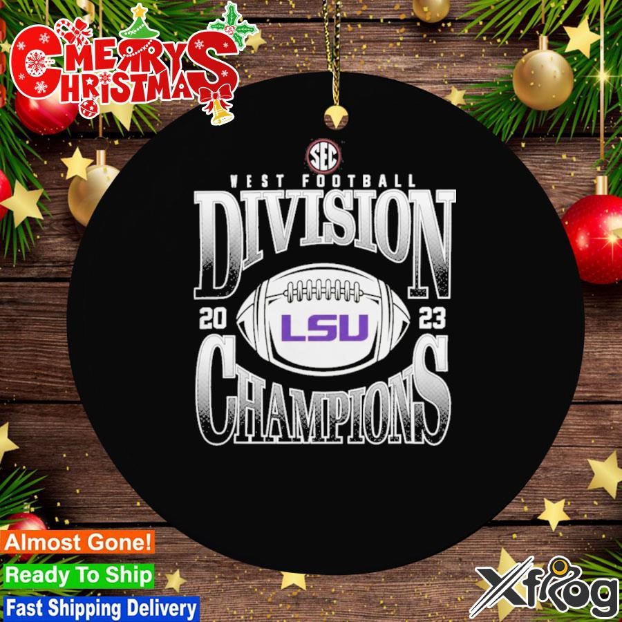 2023 SEC West Lsu Football Division Champions Goal Line Stand Ornament