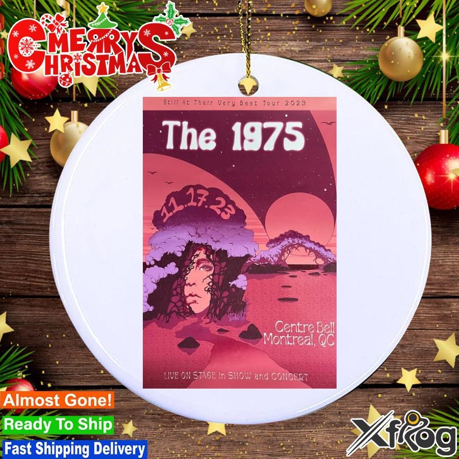 2023 The 1975 Event Montreal, QC Poster Ornament