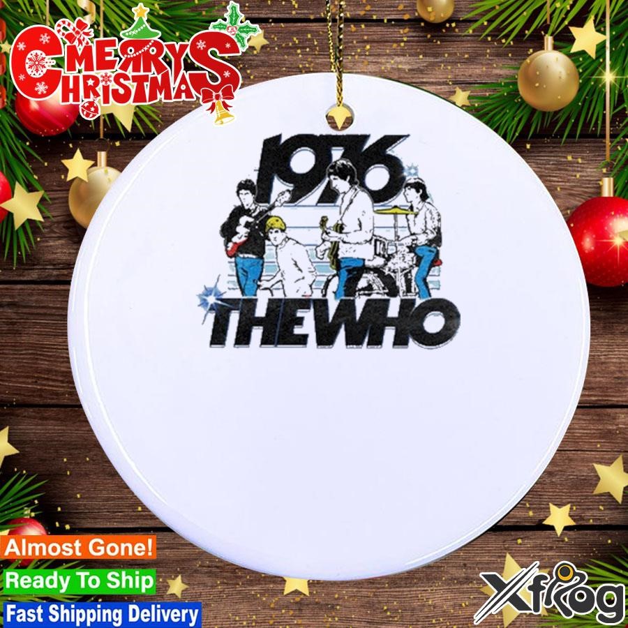 2023 The Who 1976 Ringer New Ornament