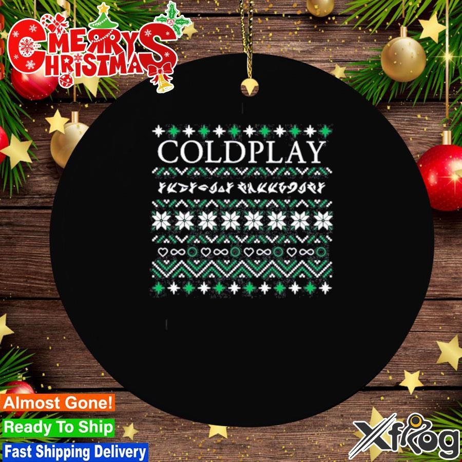 Coldplay Holiday 2023 Ornament