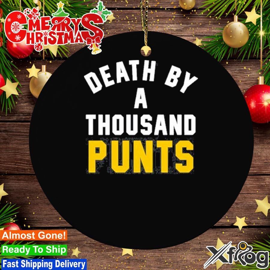 Death By A Thousand Punts Ornament