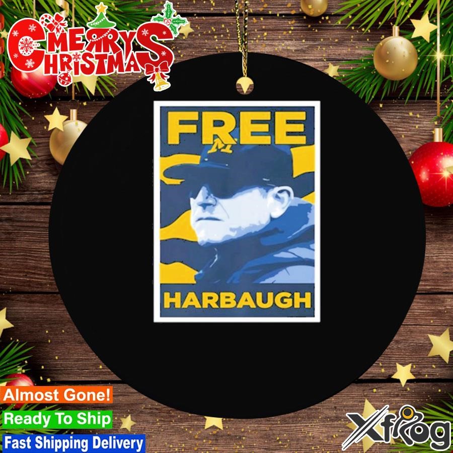 Free Jim Harbaugh Ornament