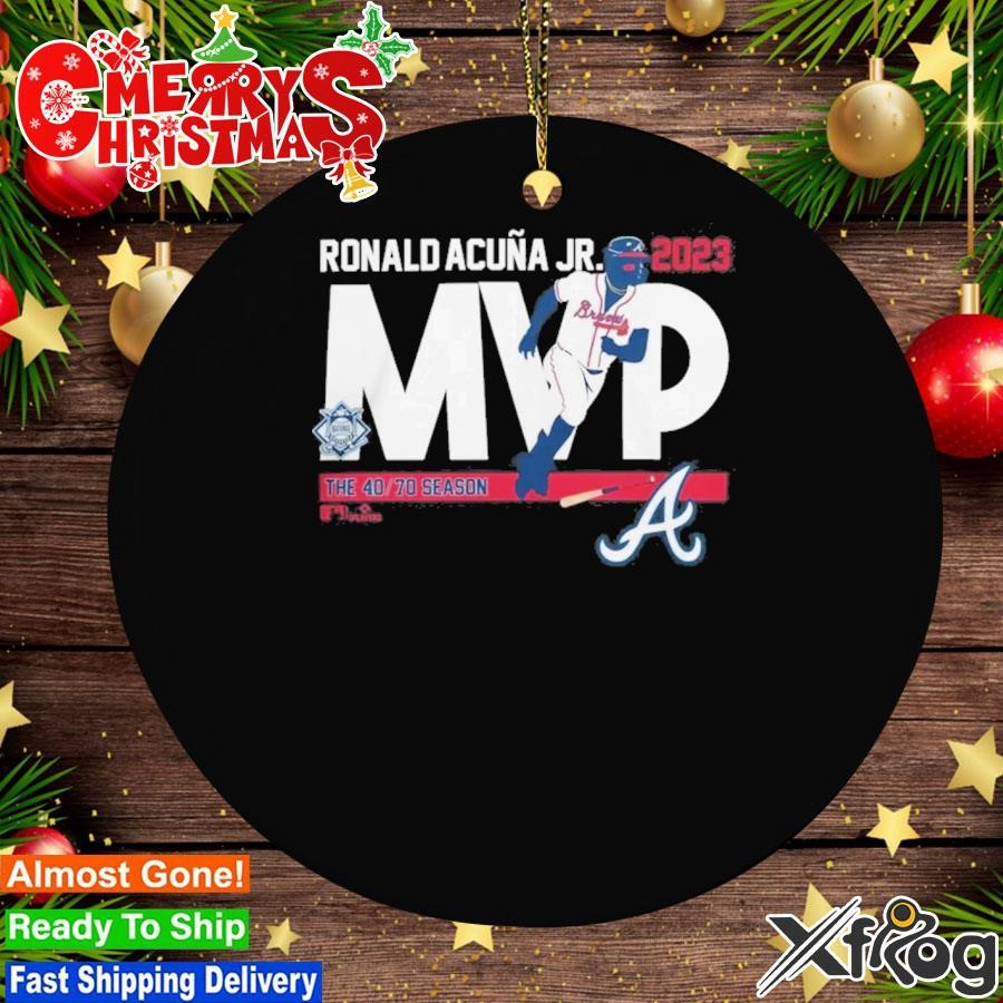 Gear Ronald Acuña Jr. Atlanta Braves 2023 NL MVP Ornament