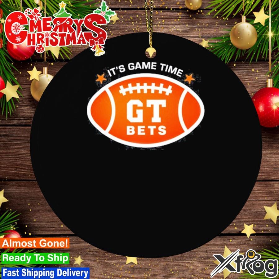 It's Game Time Gt Bets Ornament