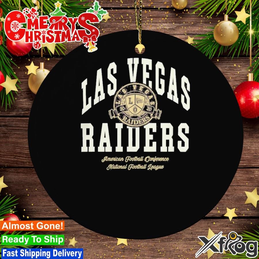 Las Vegas Raiders Letterman Classic American Football Conference National Football League Ornament