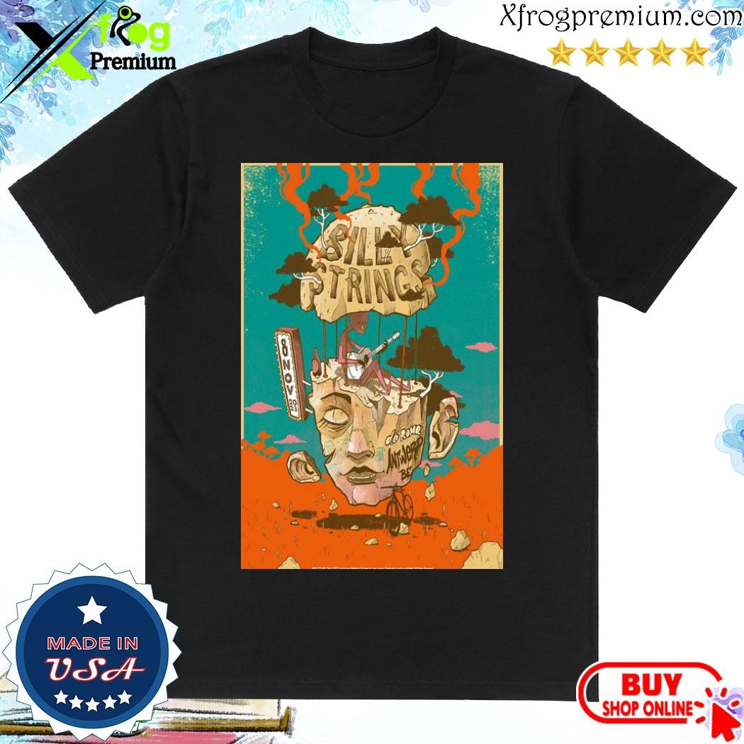Official Billy strings antwerp be 2023 poster shirt