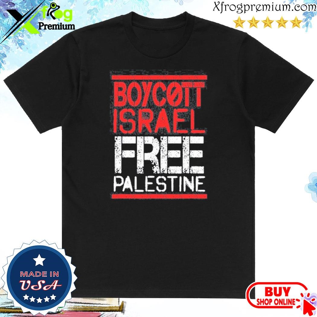 Official Boycott Isreal Free Palestine T-Shirt