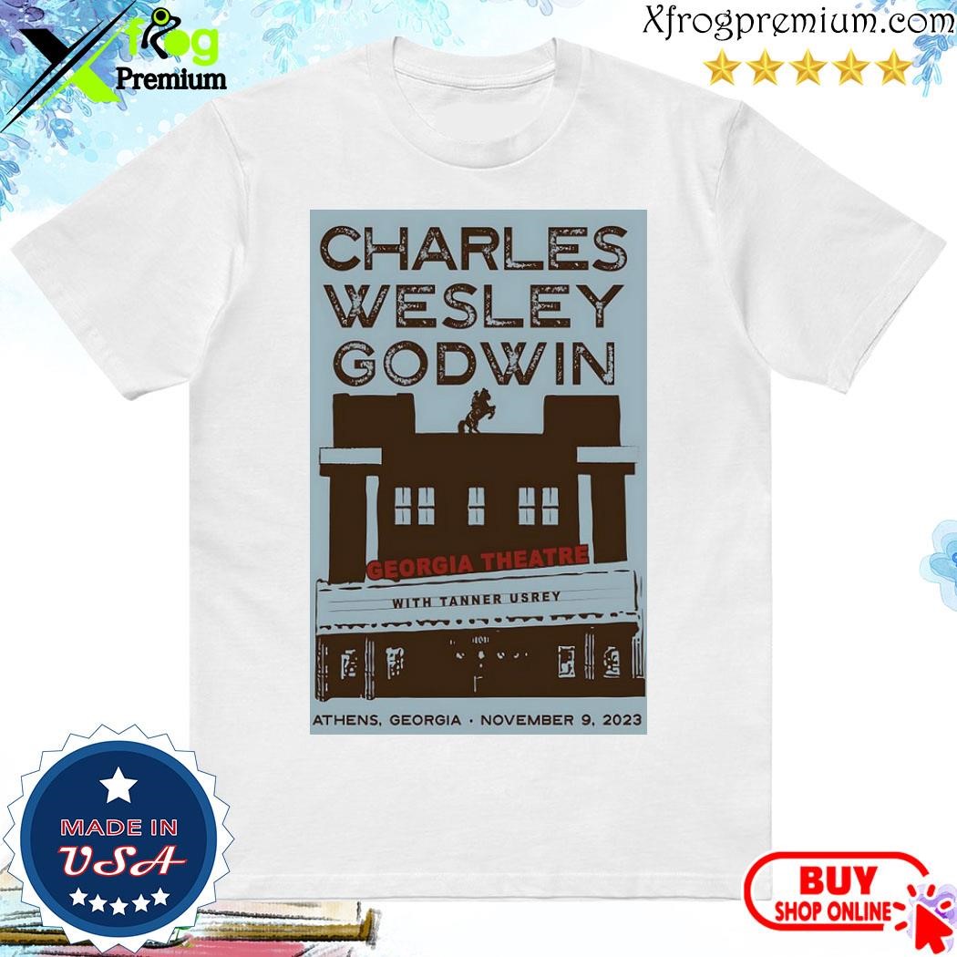 Official Charles Wesley Godwin Nov 9, 2023 Georgia Theatre Athens, GA Poster shirt