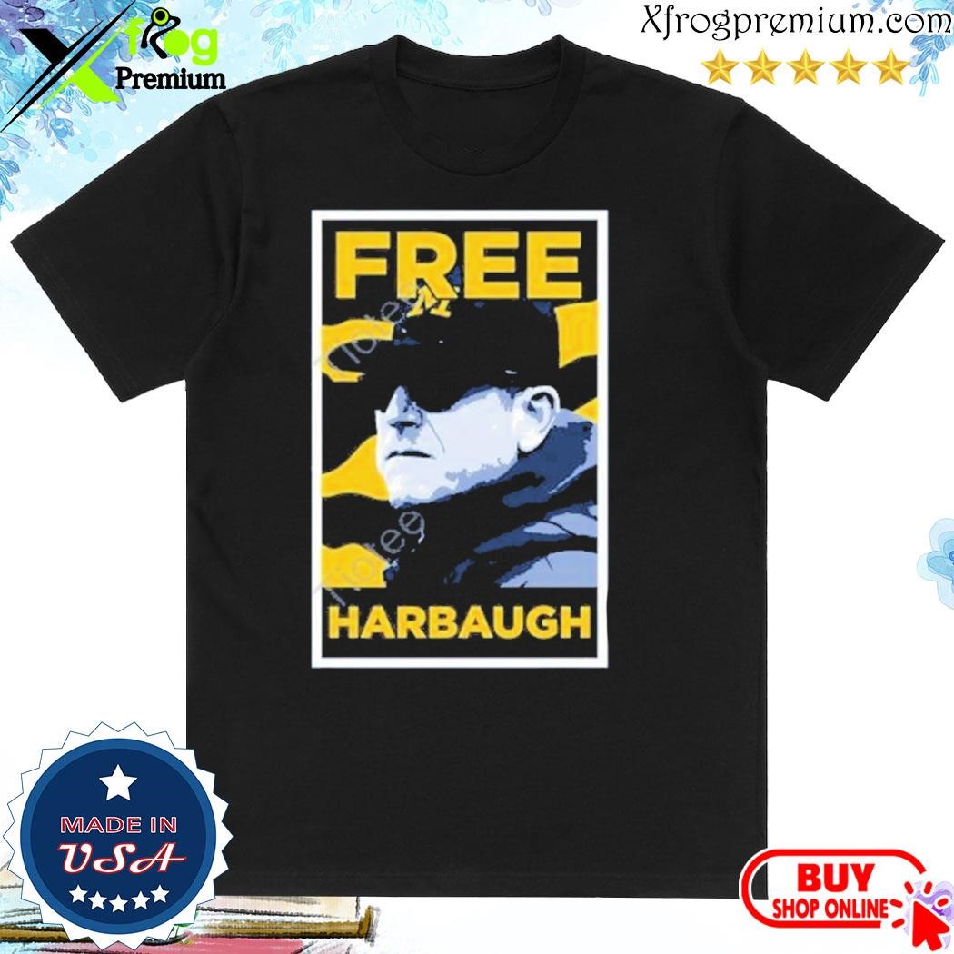 Official Dave Portnoy Free Harbaugh Coach Shirt
