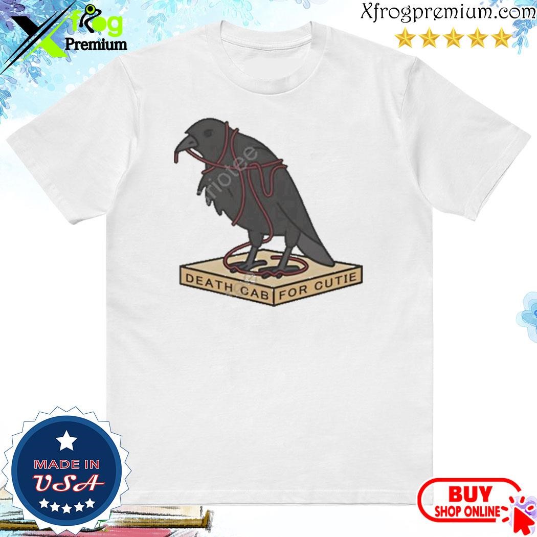 Official Death Cab For Cutie Merch Pedestal Crow shirt