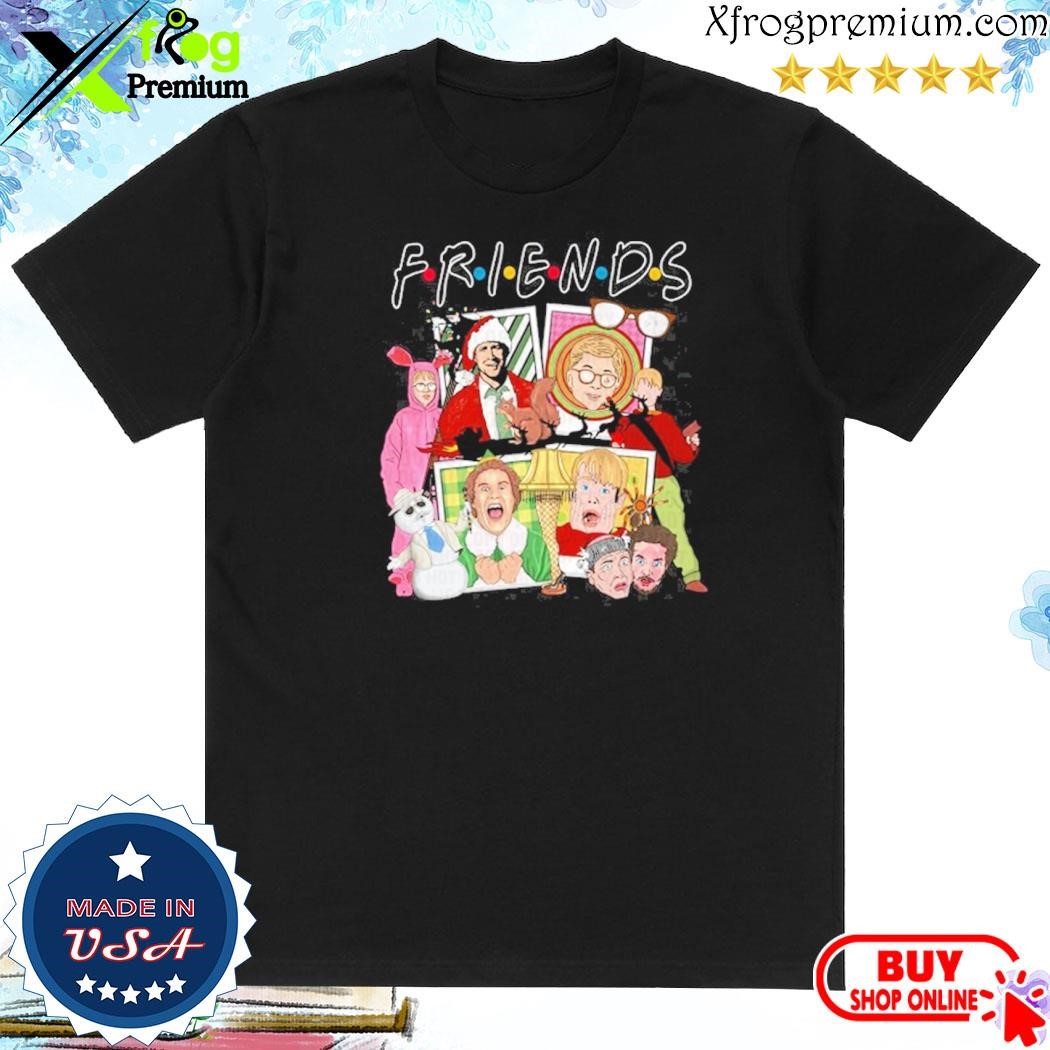 Official Friends home alone merry christmas shirt