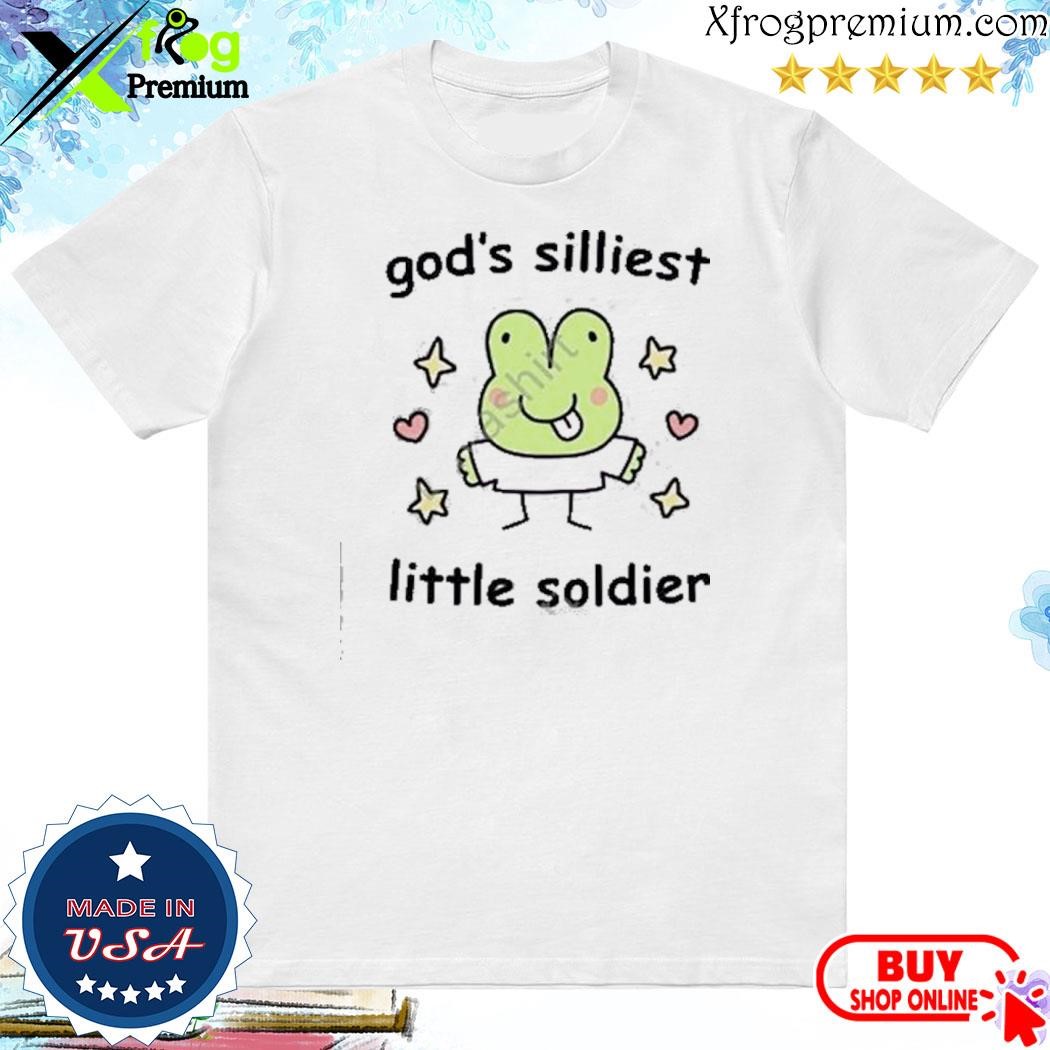 Official God’s Silliest Little Soldier shirt